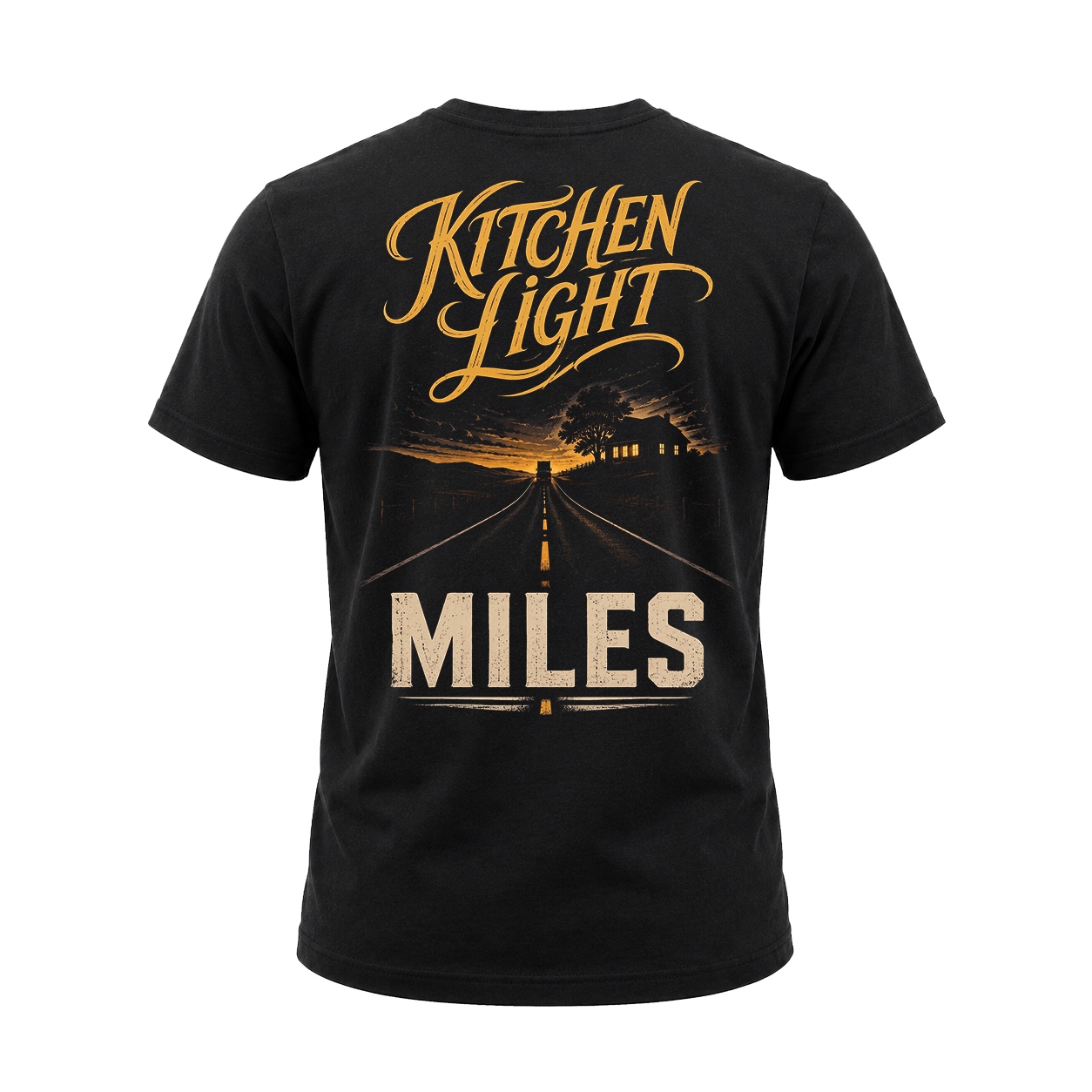 Kitchen Light Miles - Tee Front Back