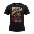 Blessed Hands. Cursed Roads - Tee Front