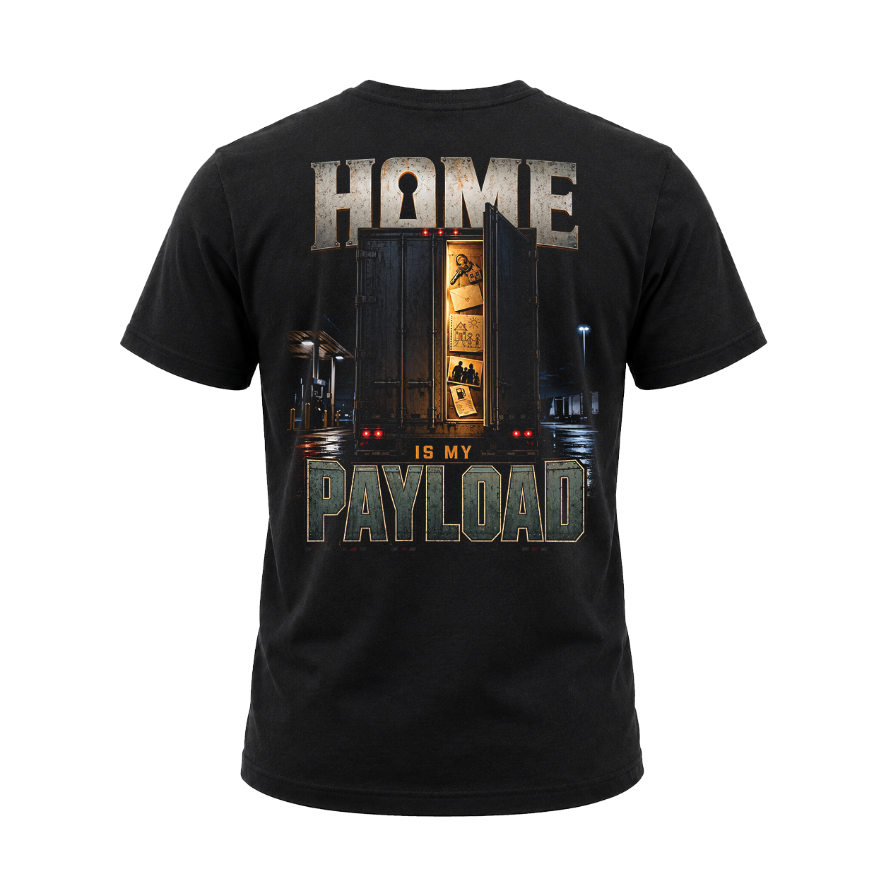 Home Is My Payload - Tee Back