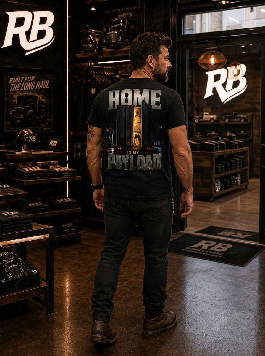 Home Is My Payload - Tee Back