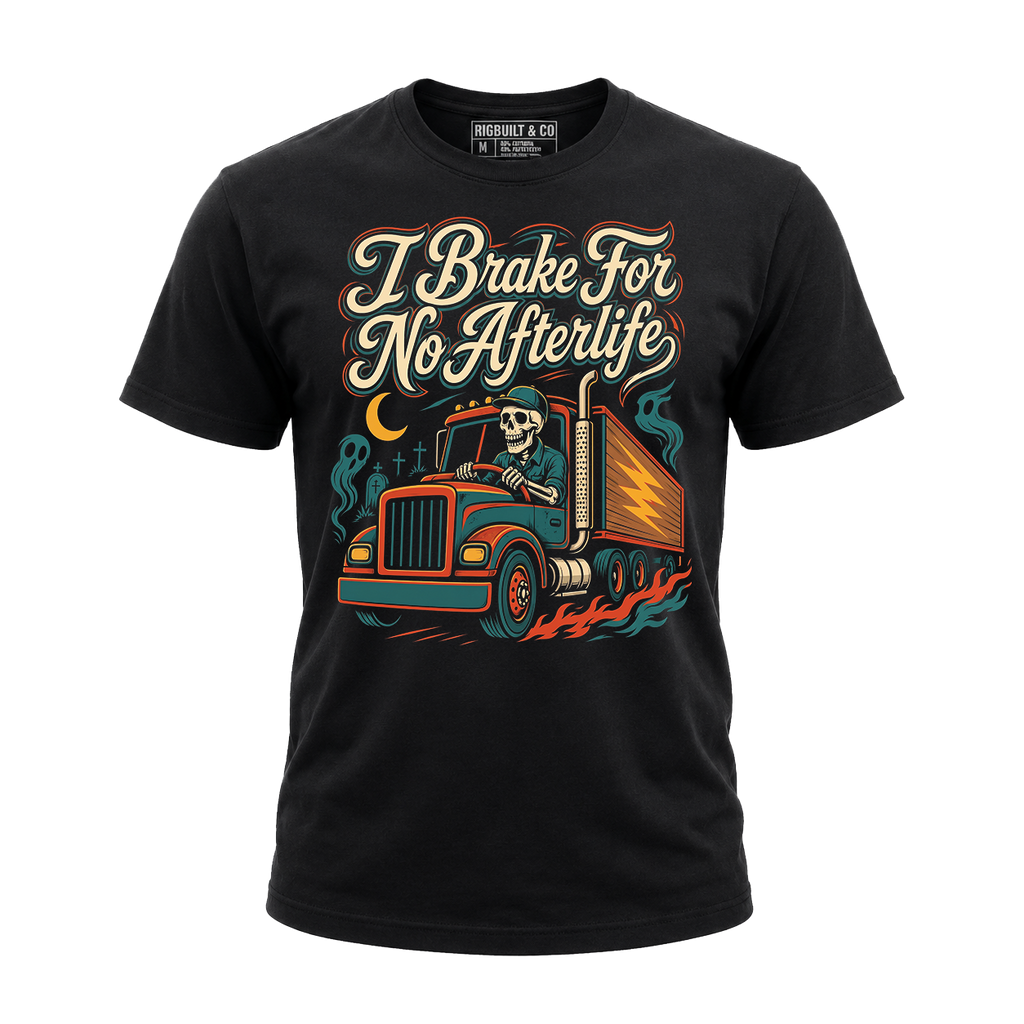 I Brake For No Afterlife - Tee Front