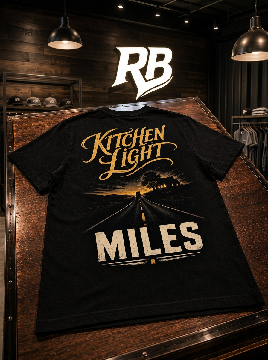 Kitchen Light Miles - Tee Front Back