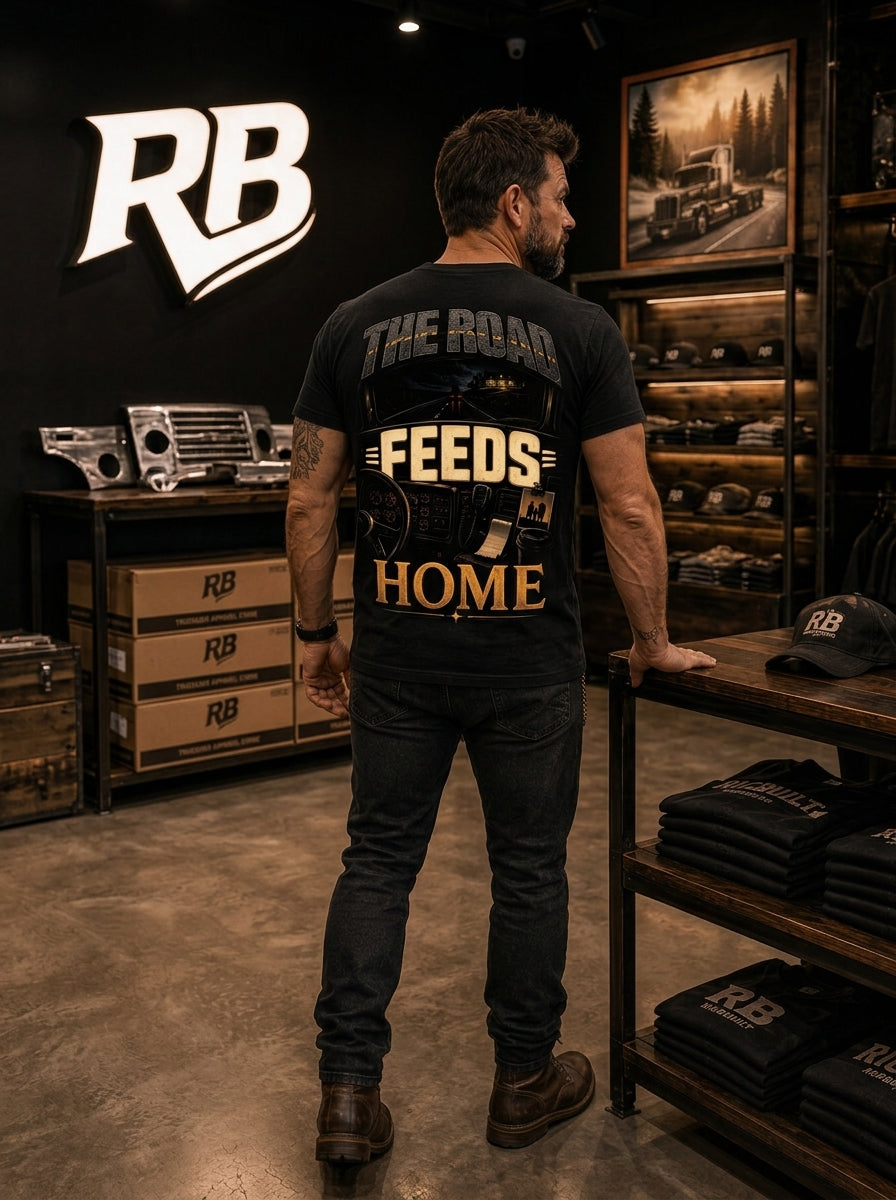 The Road Feeds Home - Tee Back