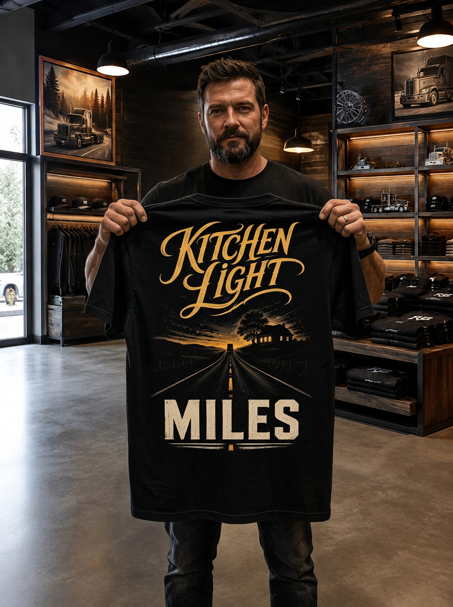 Kitchen Light Miles - Tee Front Back
