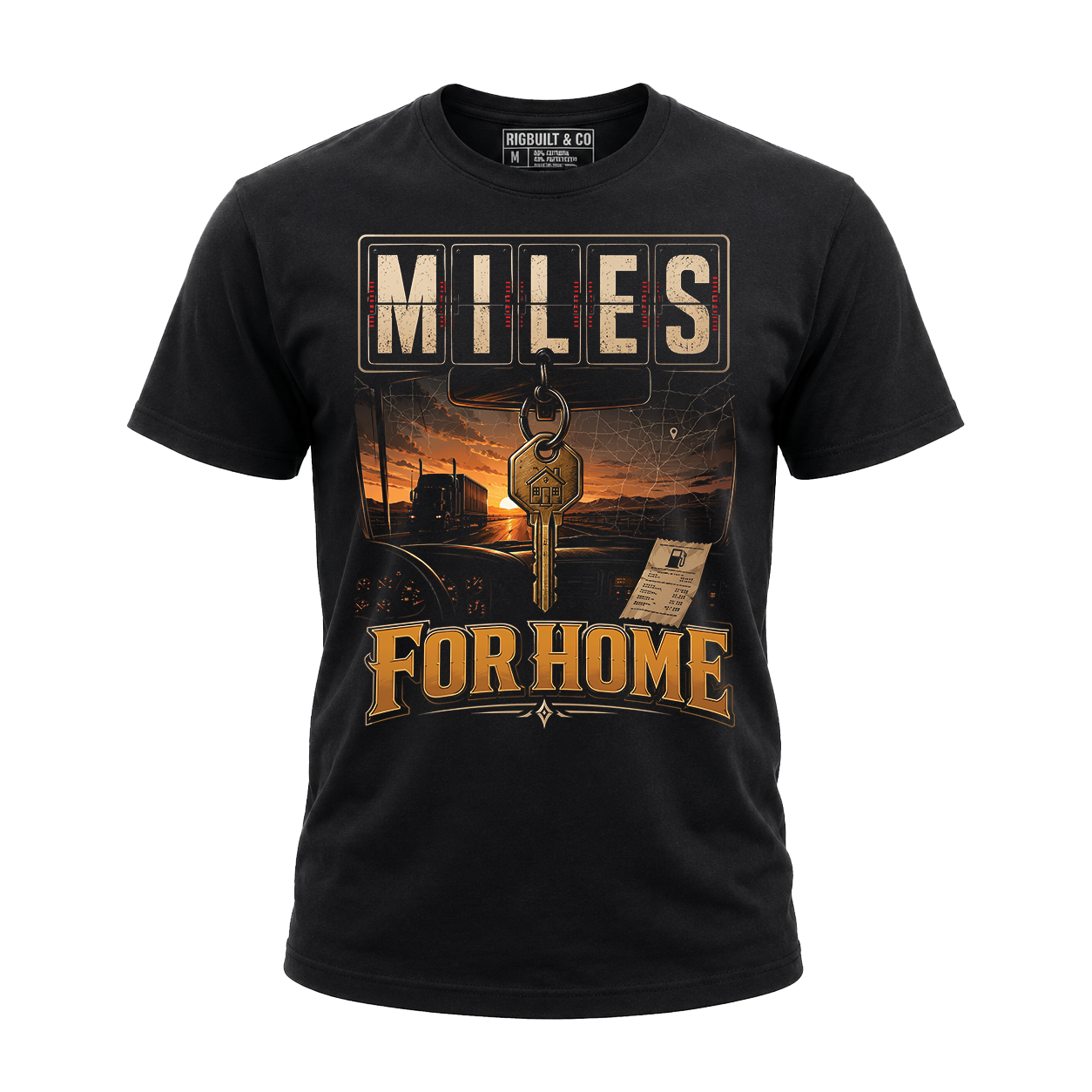 Miles For Home - Tee Front
