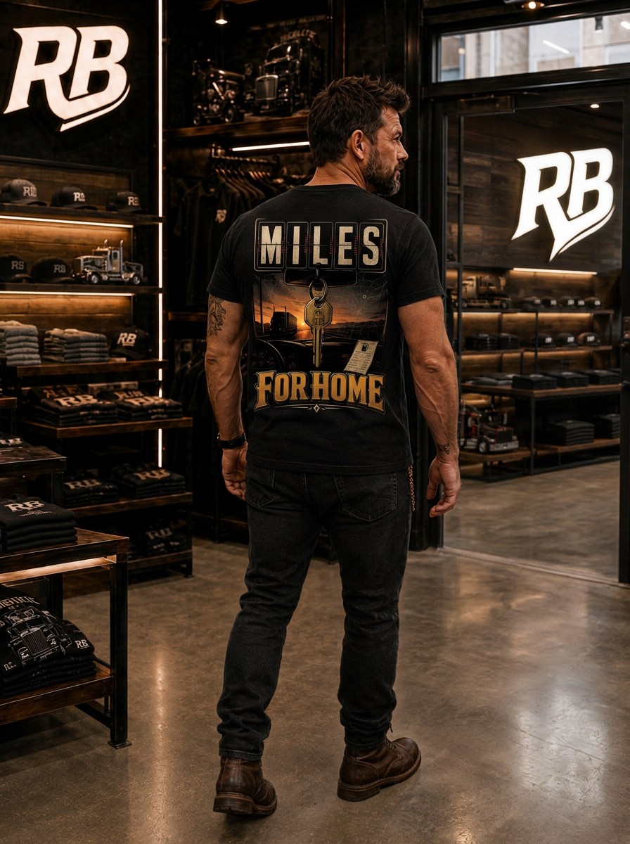 Miles For Home - Tee Back