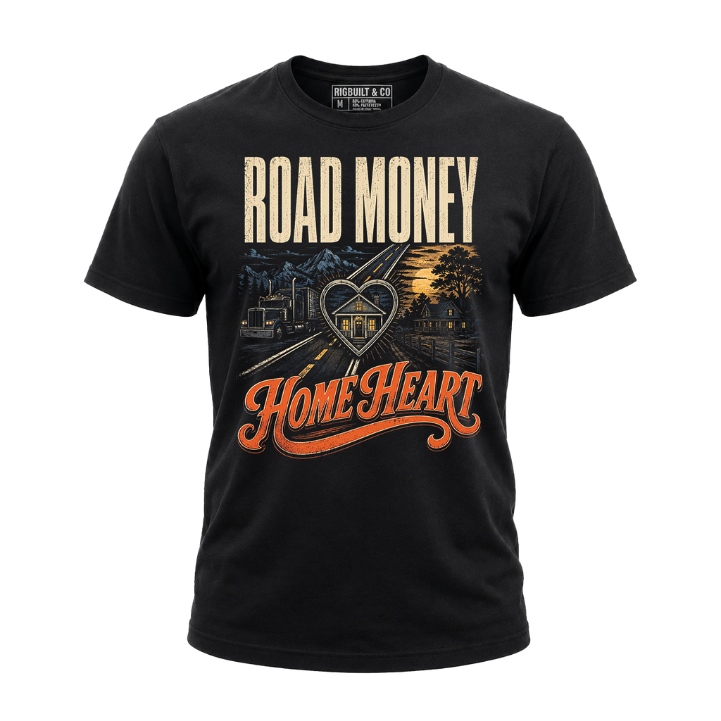 Road Money Home Heart - Tee Front
