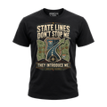 State Lines Don’t Stop Me – Tee Front