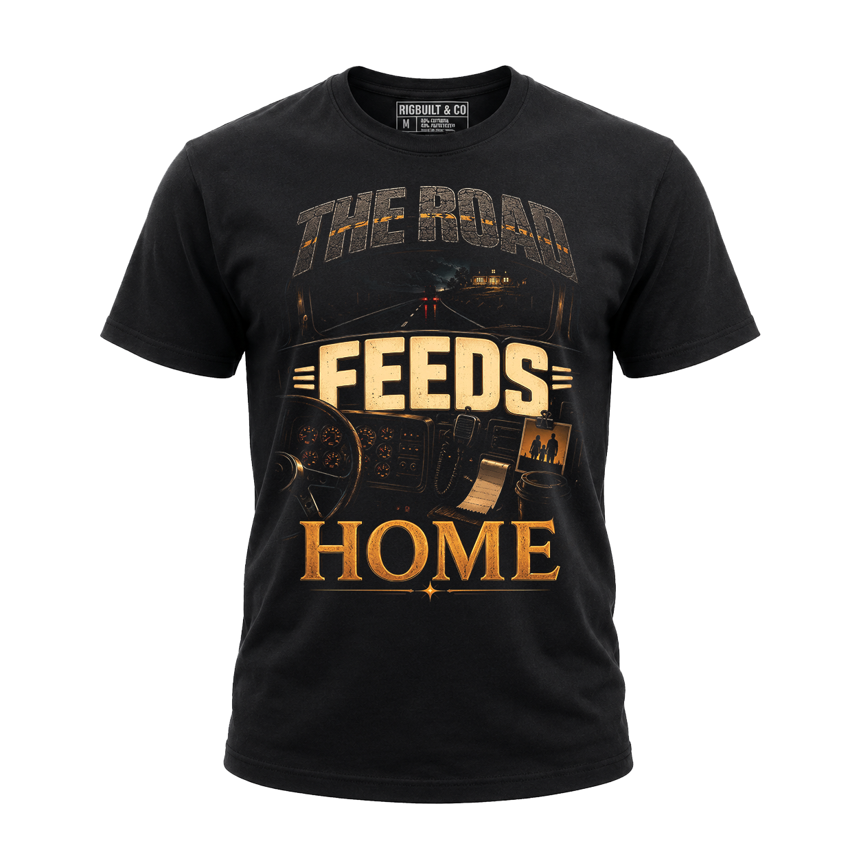 The Road Feeds Home - Tee Front