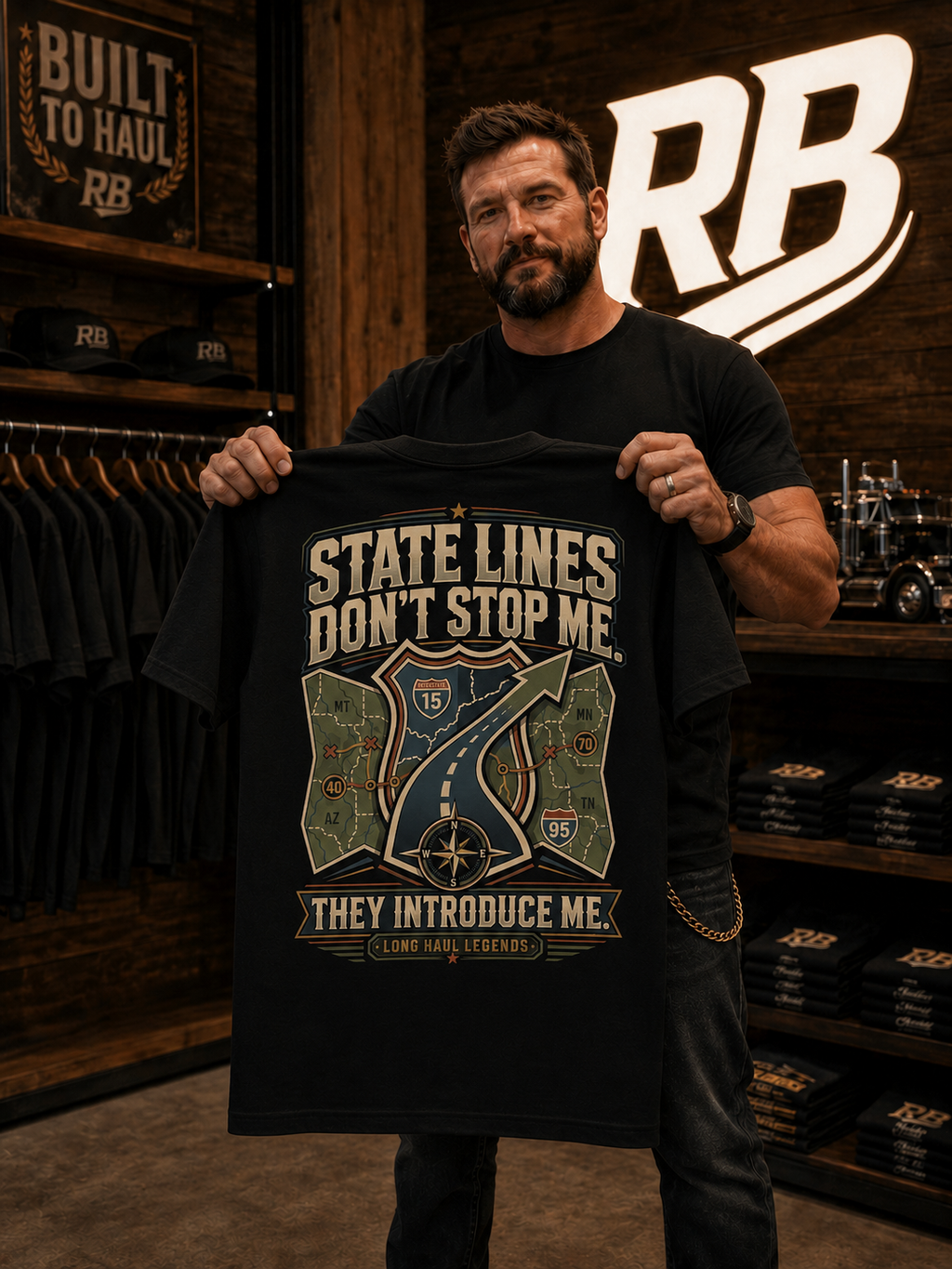 State Lines Don’t Stop Me – Tee Back