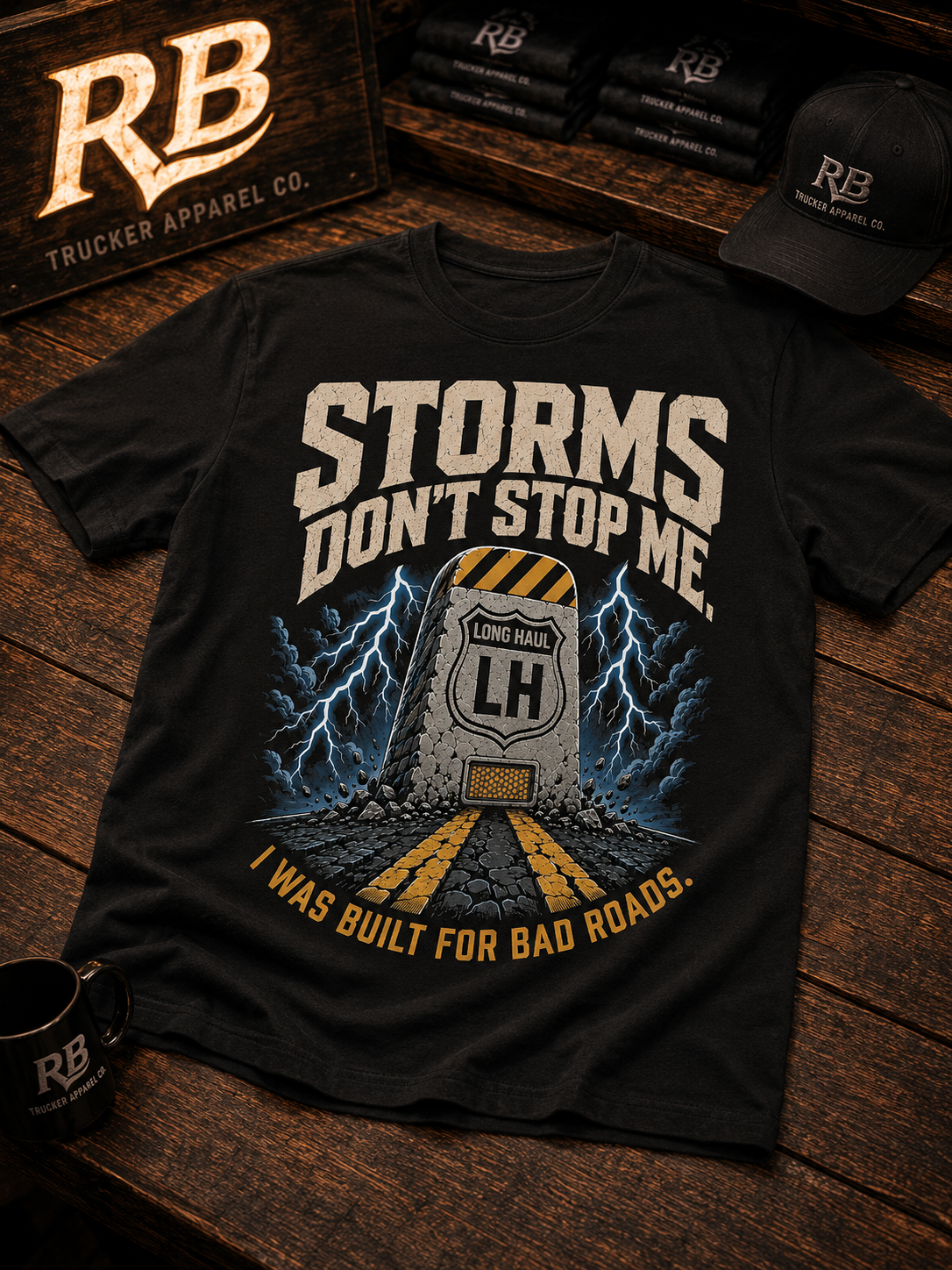Storms Don’t Stop Me – Tee Front
