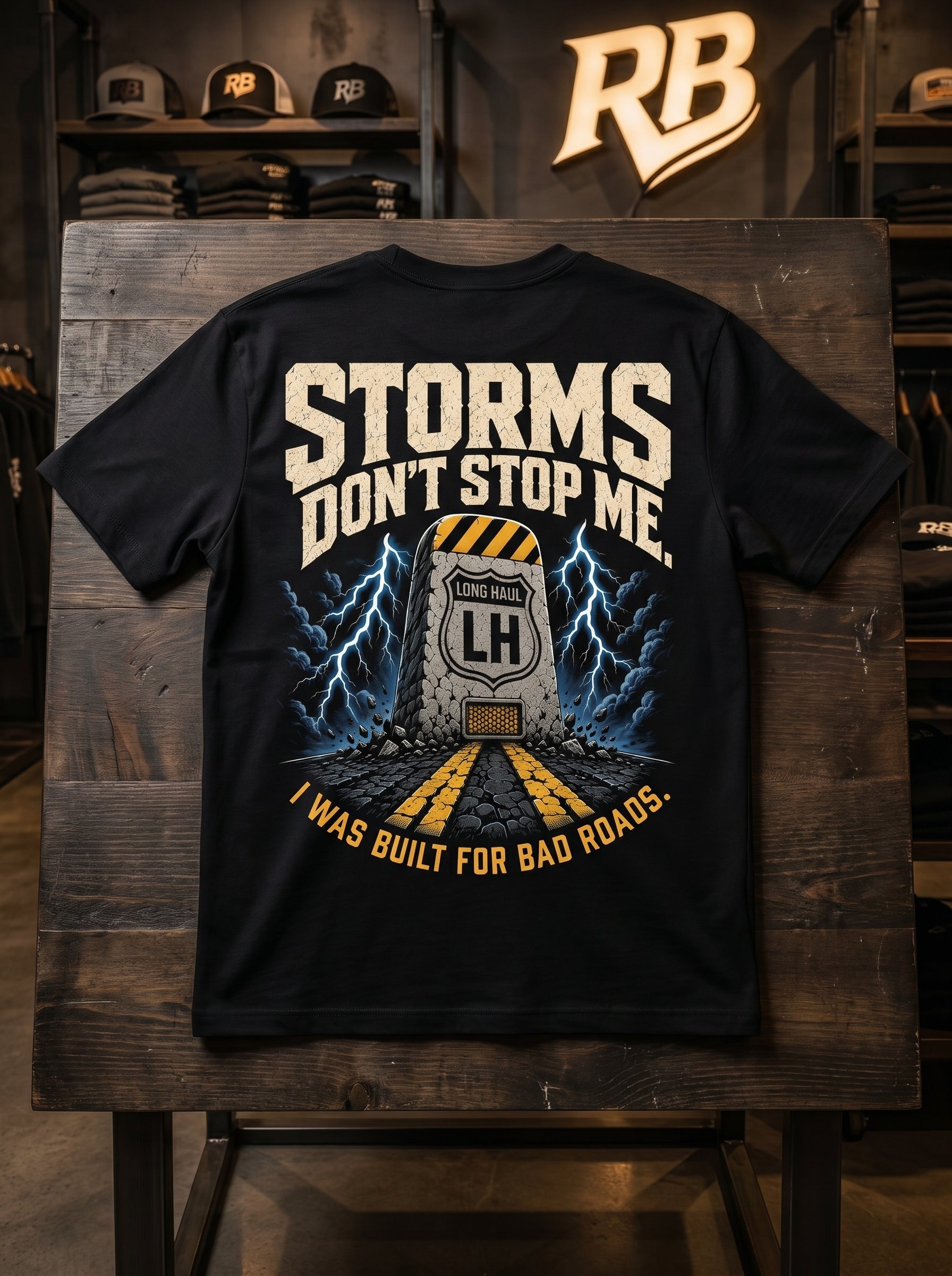 Storms Don’t Stop Me – Tee Back