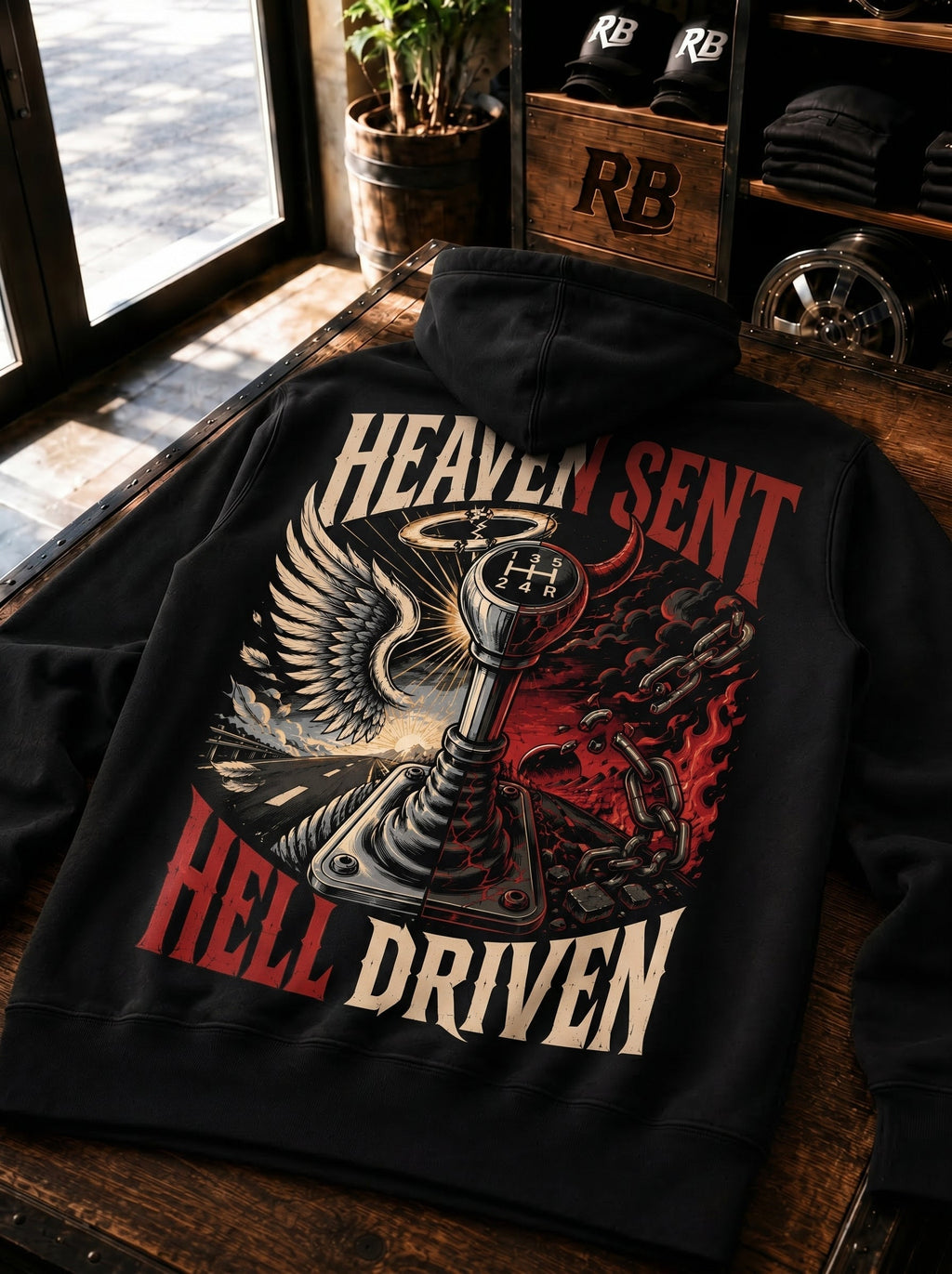 Heaven Sent Hell Driven - Hoodie