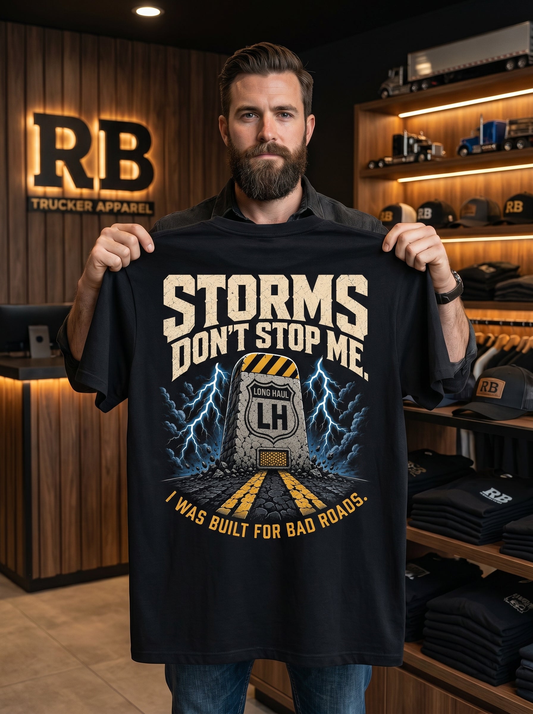 Storms Don’t Stop Me – Tee Back