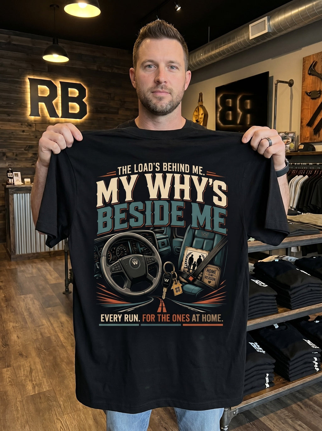 My Why’s Beside Me – Tee Front Back