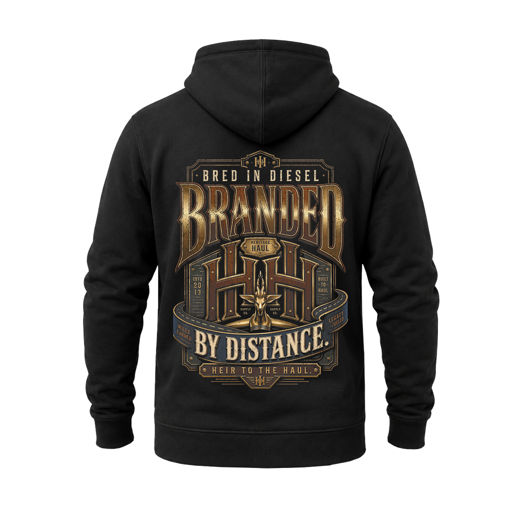 Branded By Distance – Hoodie