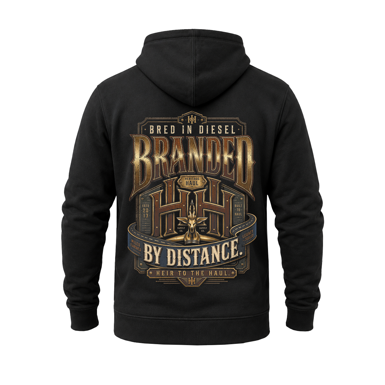 Branded By Distance – Hoodie