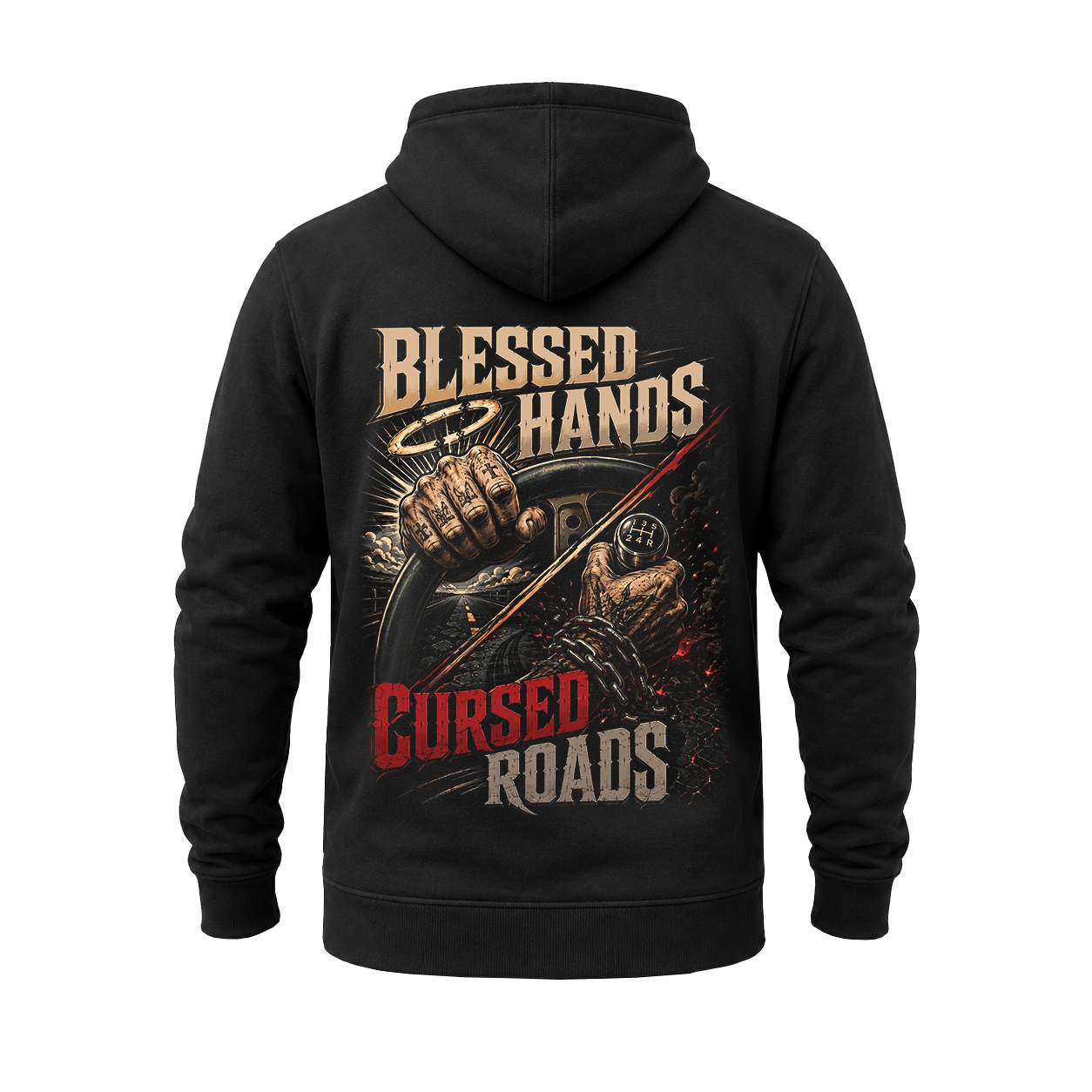 Blessed Hands. Cursed Roads - Hoodie