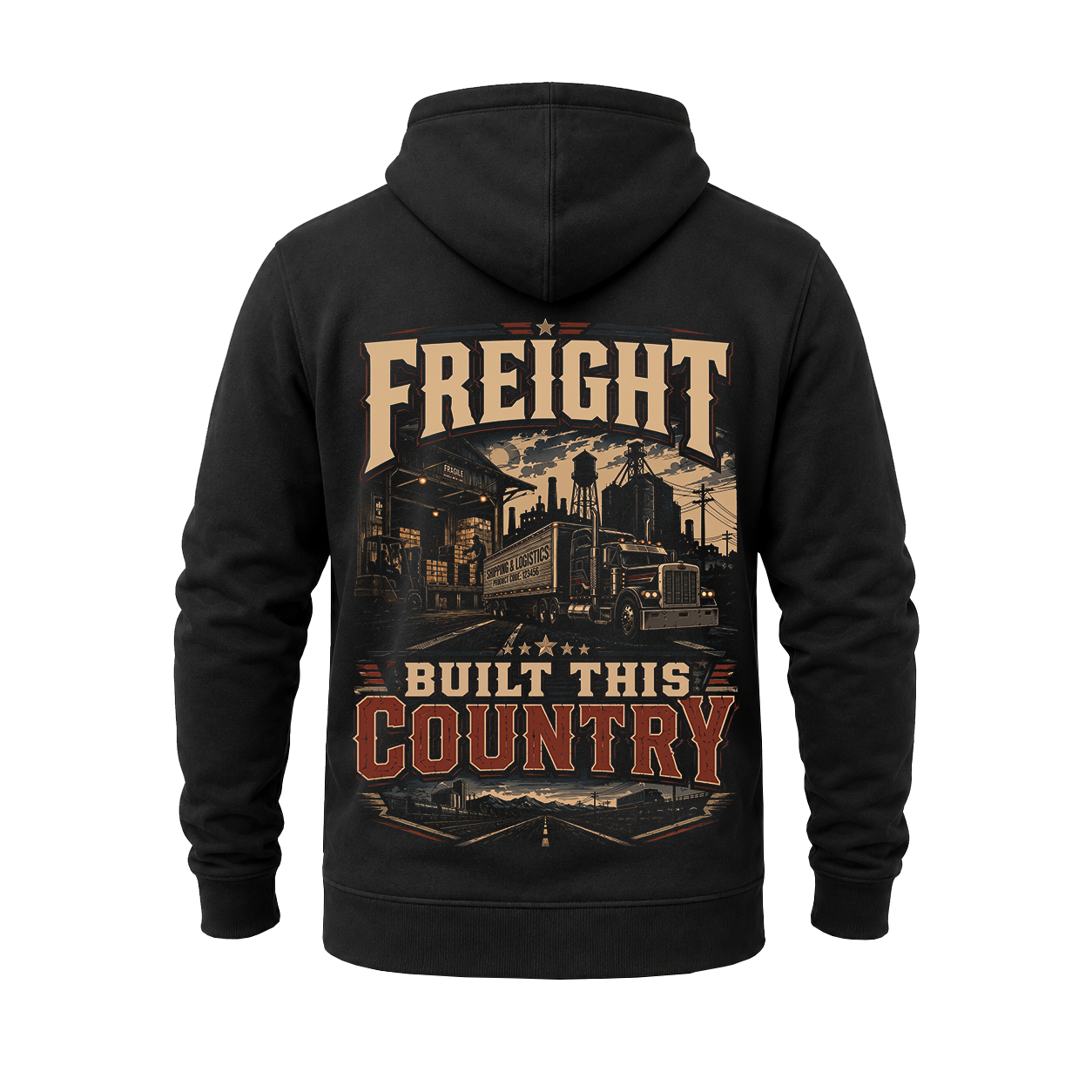 Freight Built This Country - Hoodie
