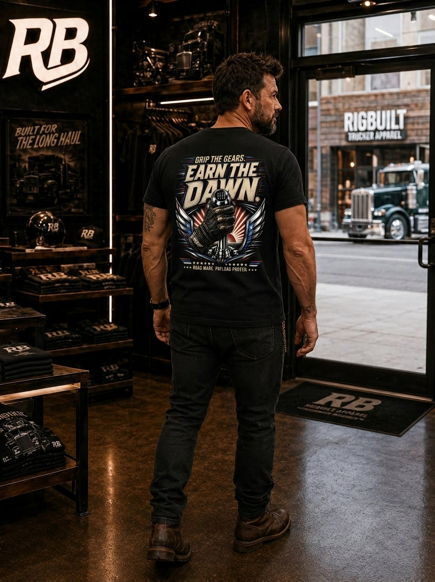 Earn The Dawn – Tee Front Back