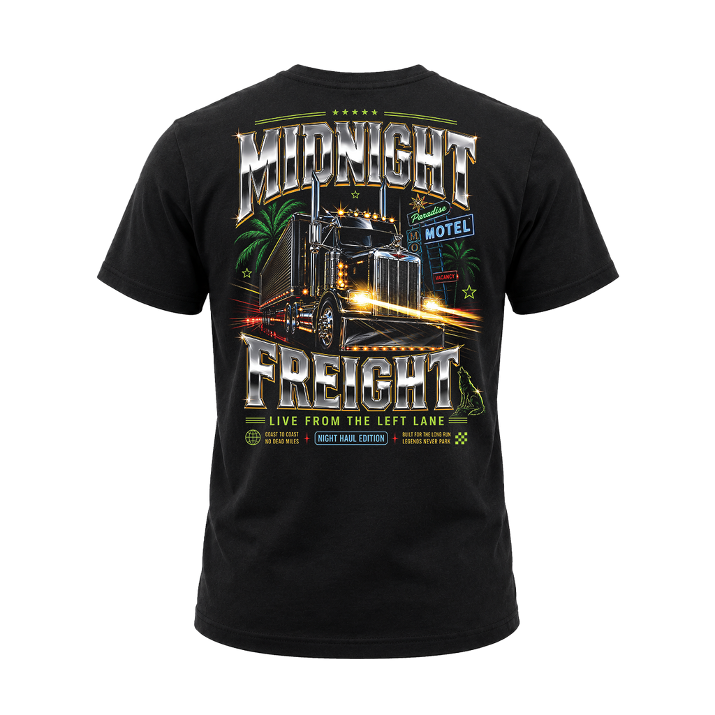 Midnight Freight – Tee Front Back