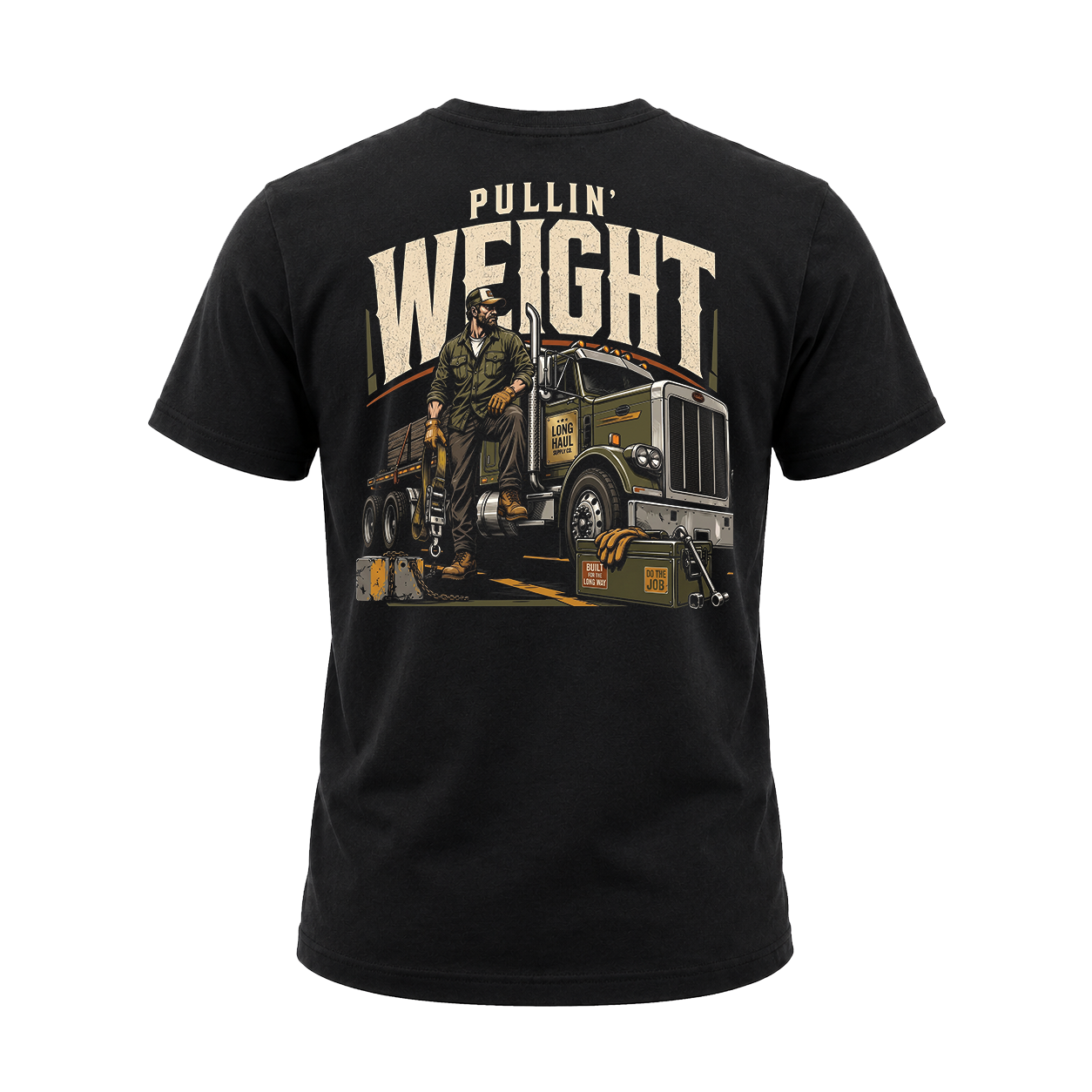 Pullin’ Weight – Tee Front Back