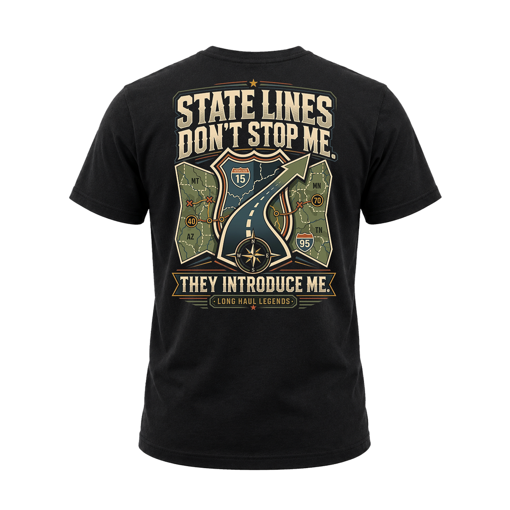 State Lines Don’t Stop Me – Tee Back
