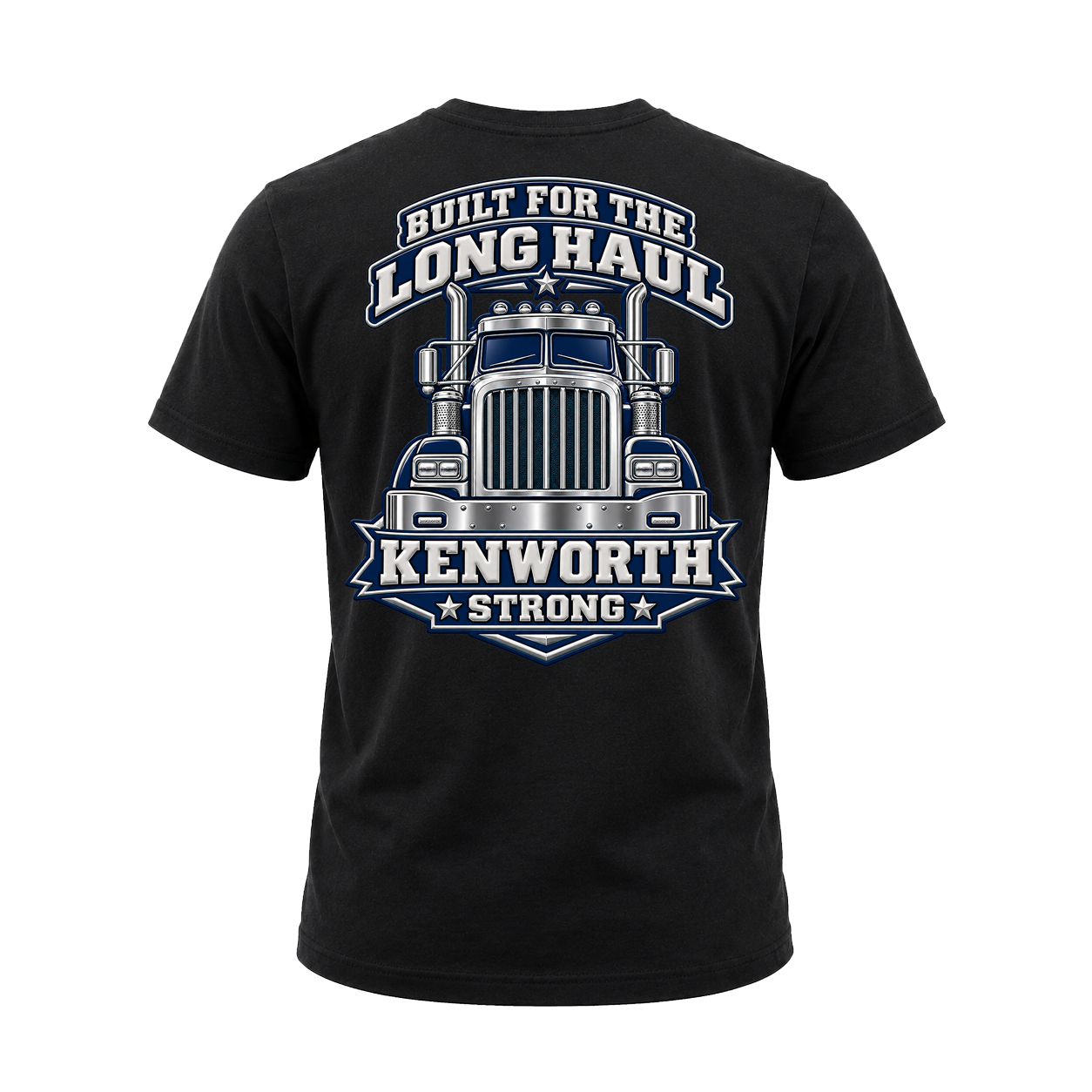 Built For The Long Haul Kenworth Strong – Tee Back