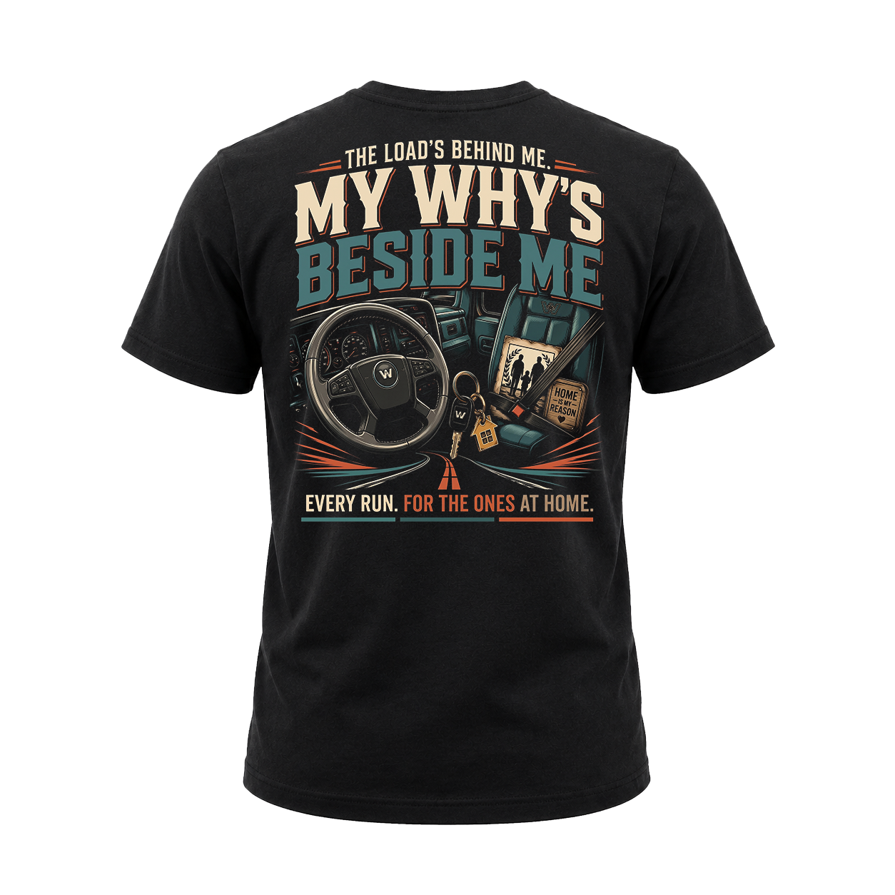 My Why’s Beside Me – Tee Front Back