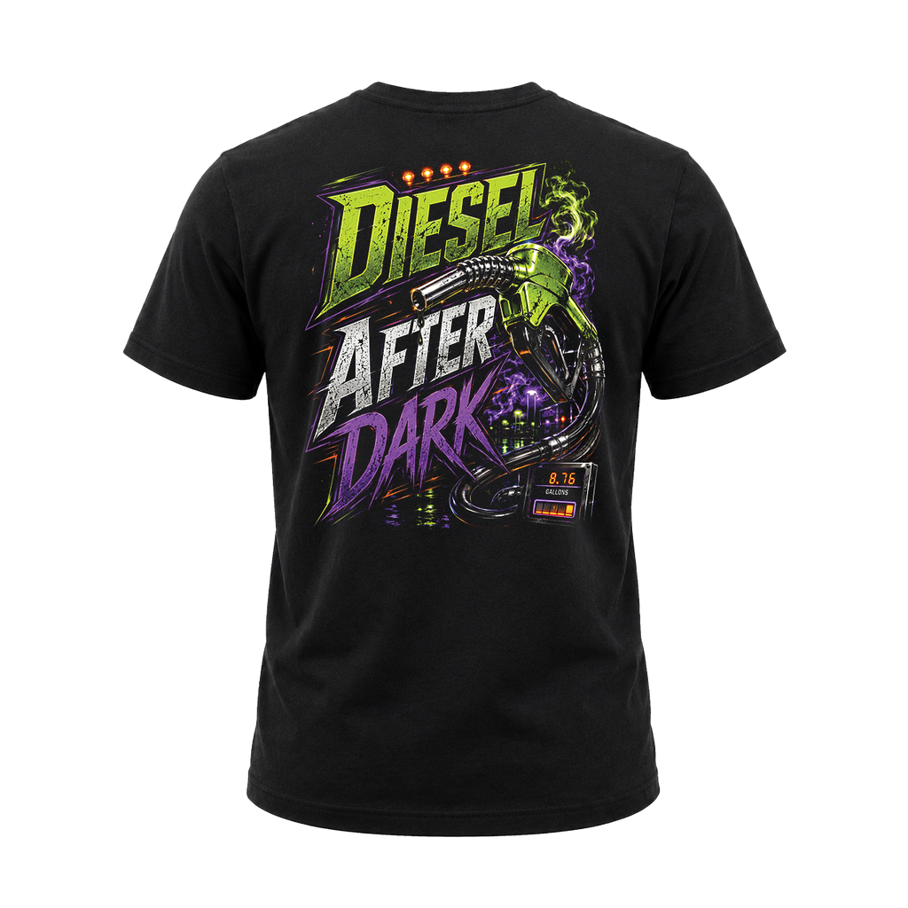 Diesel After Dark - Tee Front Back