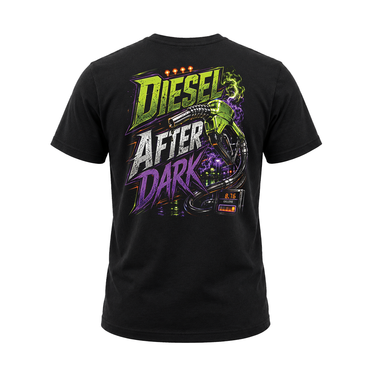 Diesel After Dark - Tee Front Back