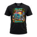 Beach Bound Haulin To Paradise - Tee Front