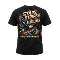 Stars, Stripes & State Lines V2 - Tee Front Back