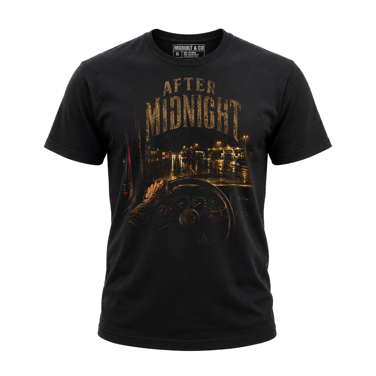 After Midnight tee front