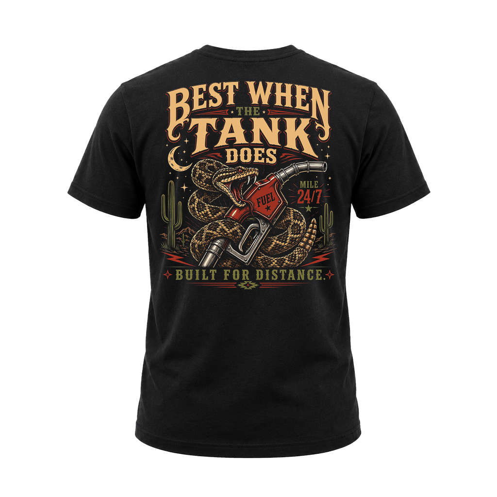 Best When The Tank Does - Tee Back