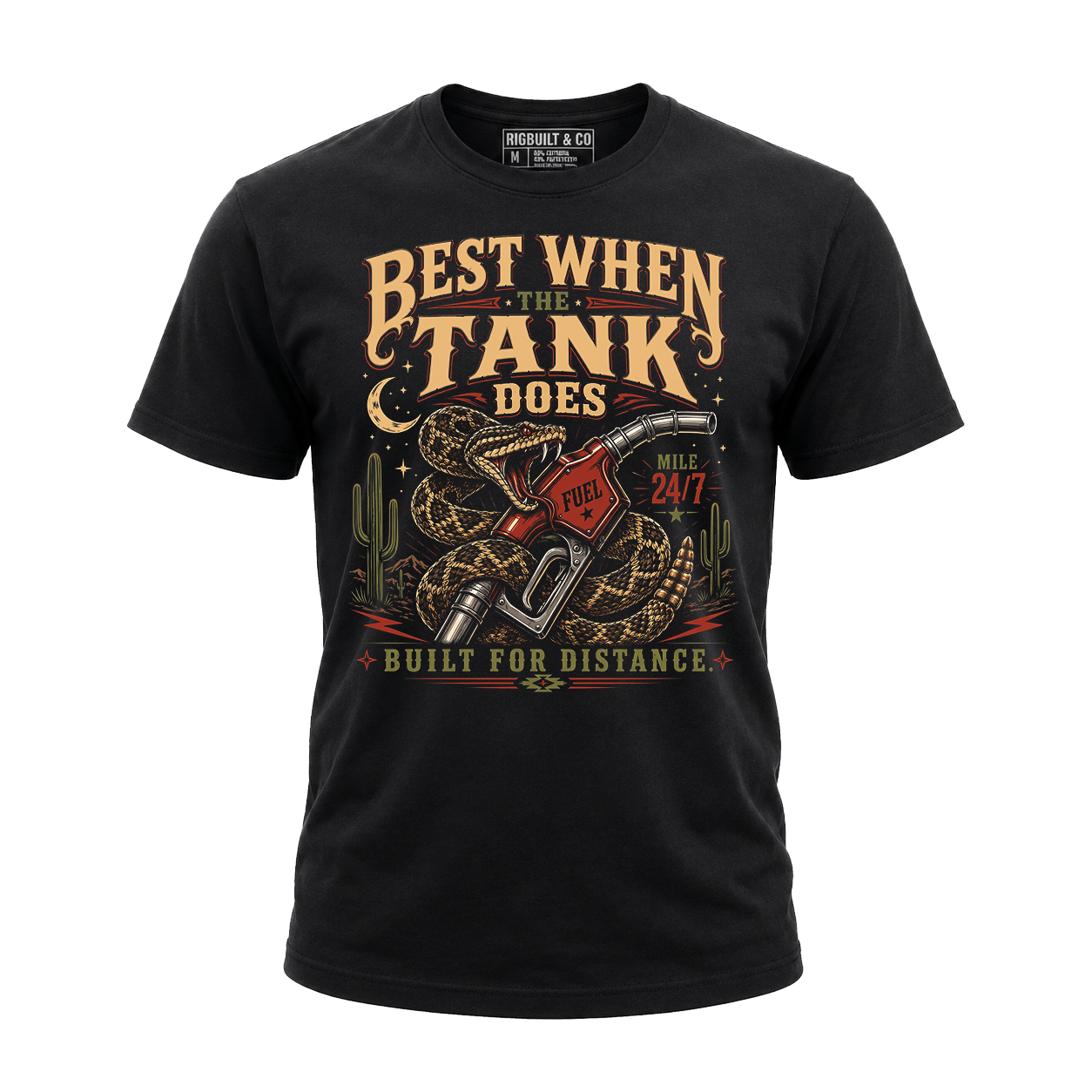 Best When The Tank Does - Tee Front
