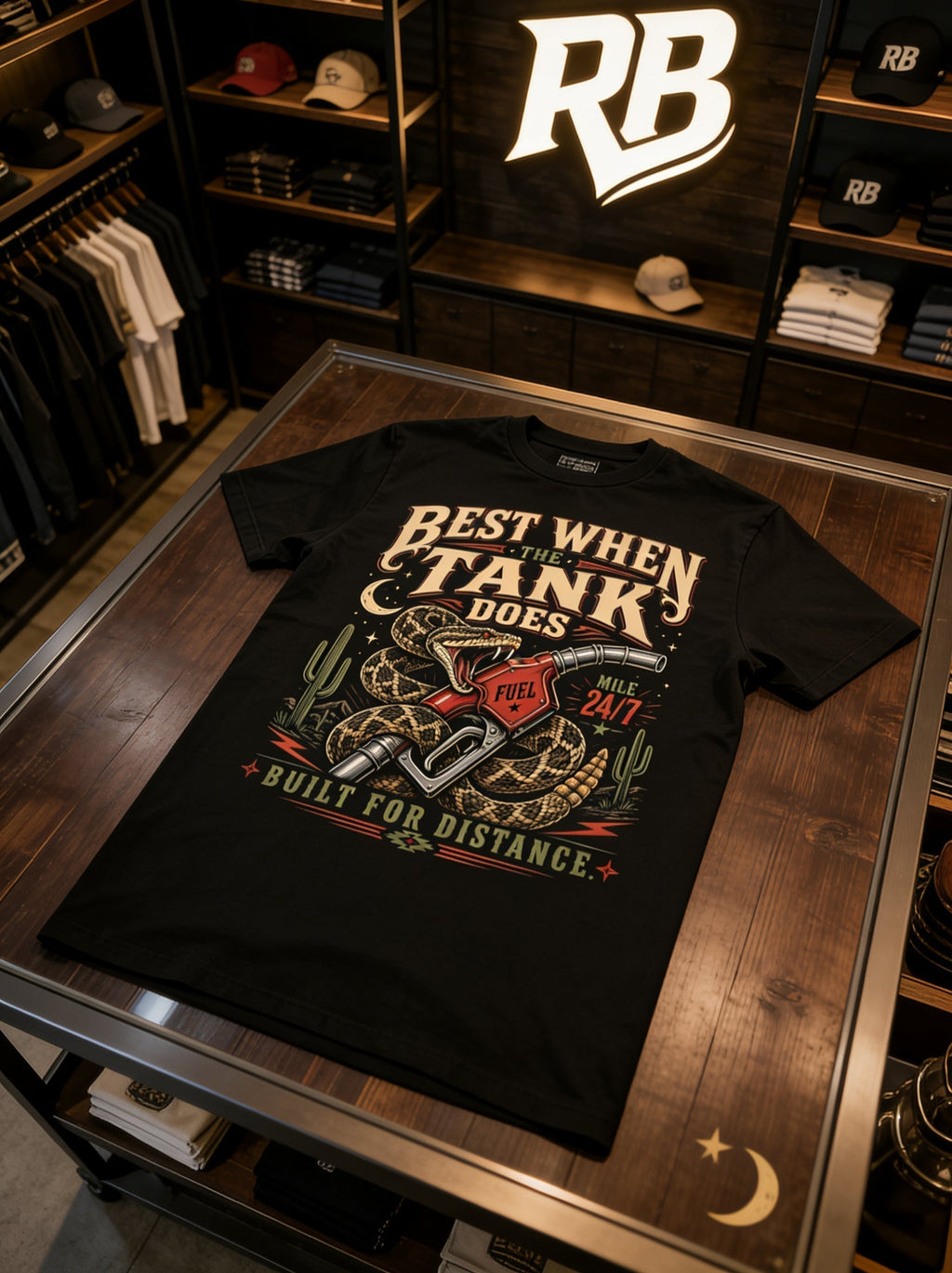 Best When The Tank Does - Tee Front