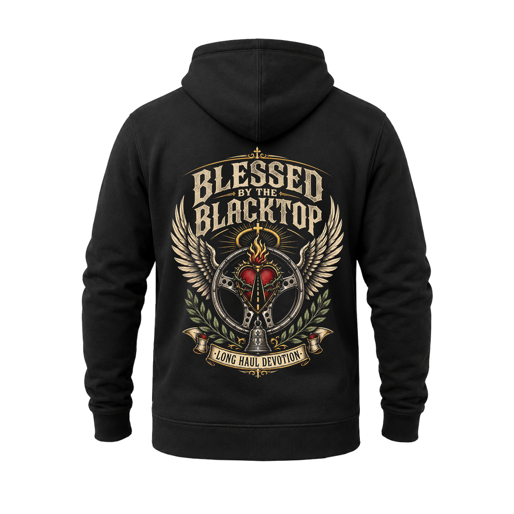 Blessed By The Blacktop - Hoodie