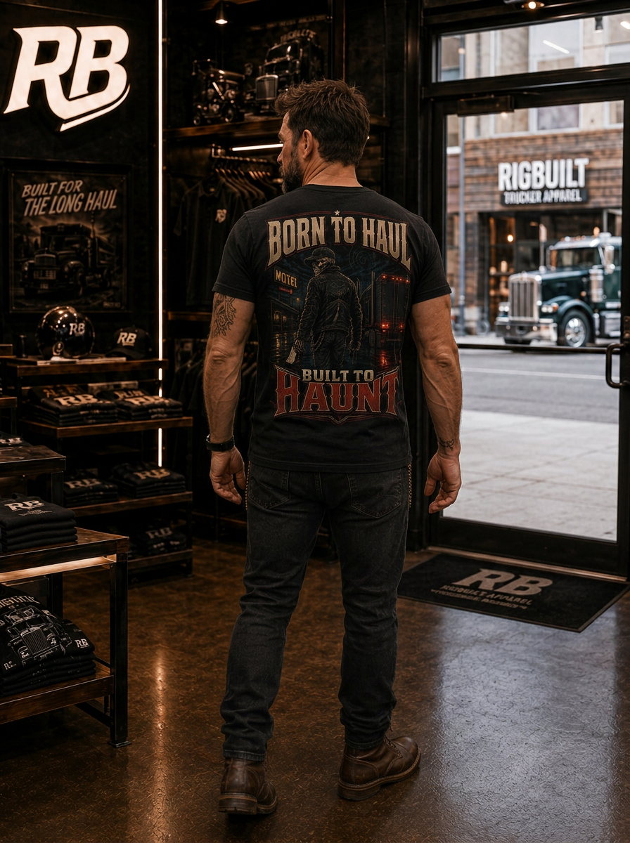 Born To Haul. Built To Haunt - Tee Back