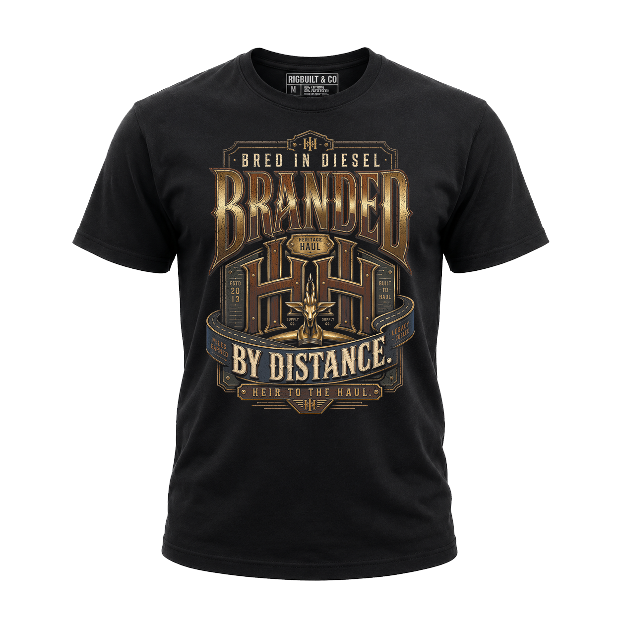 Branded By Distance – Tee Front