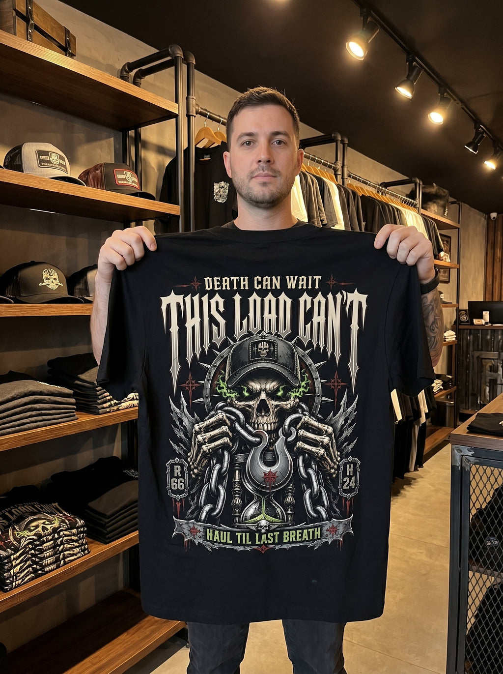 Death Can Wait This Load Can’t - Tee Front Back