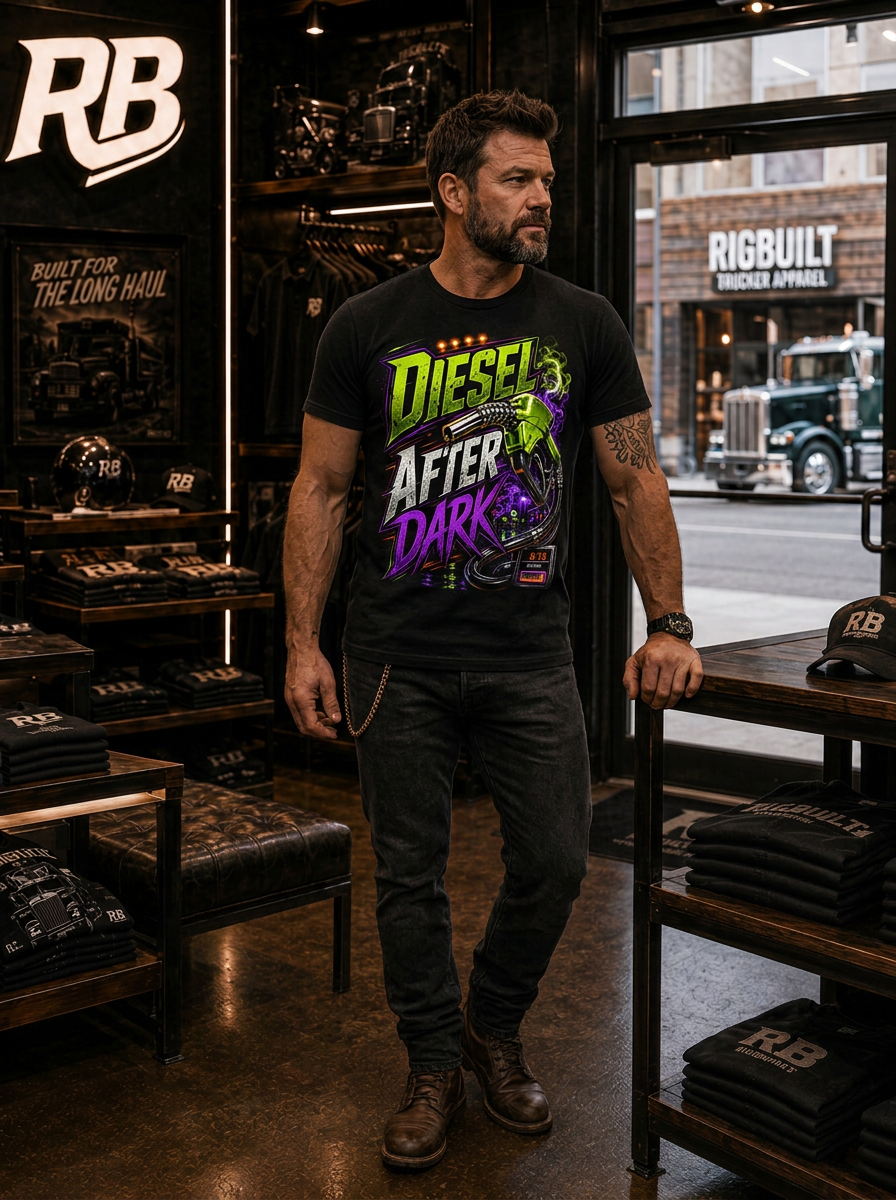 Diesel After Dark - Tee Front