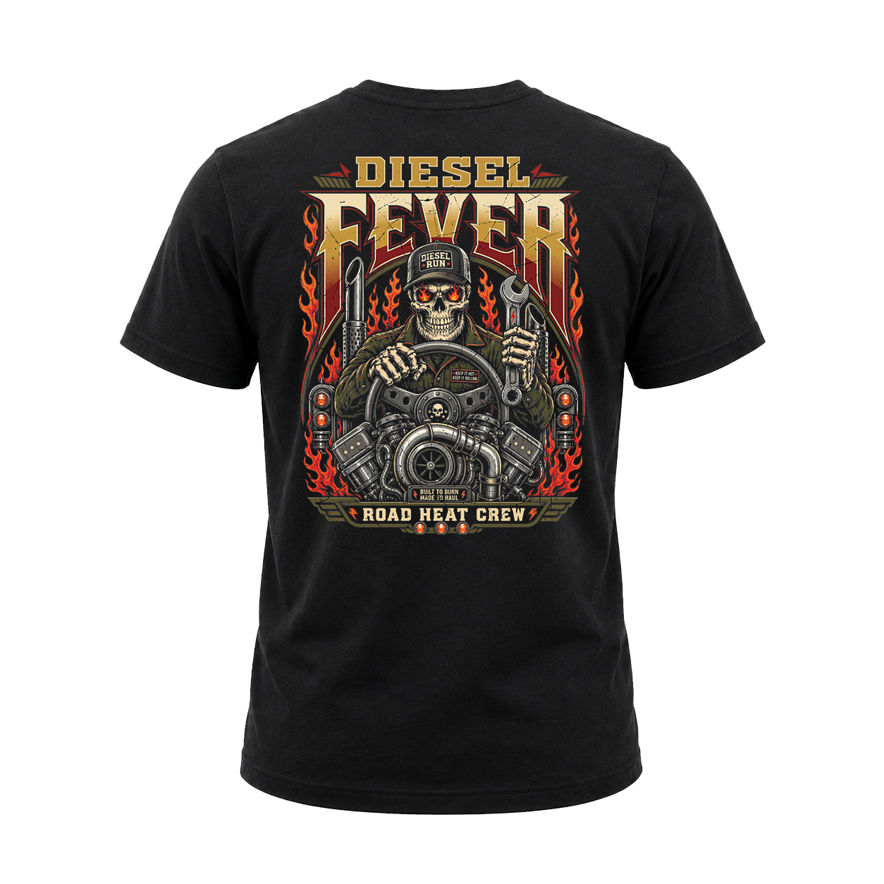 Diesel Fever - Tee Back