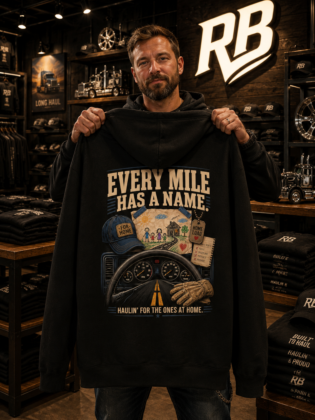 Every Mile Has A Name – Hoodie