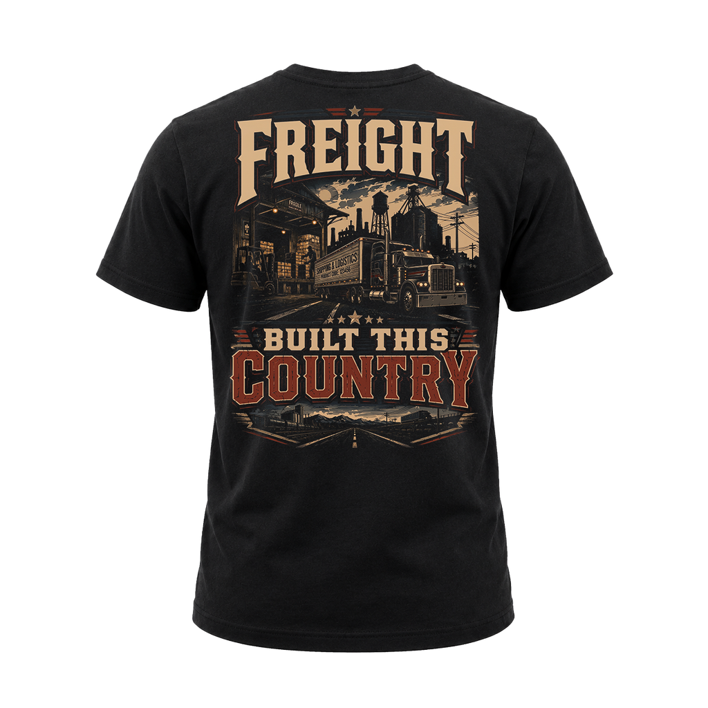 Freight Built This Country - Tee Back
