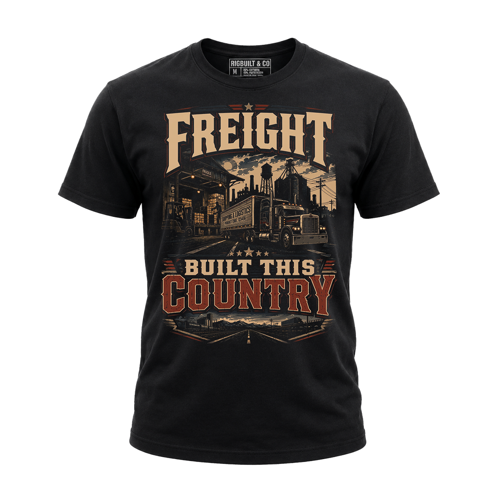 Freight Built This Country - Tee Front