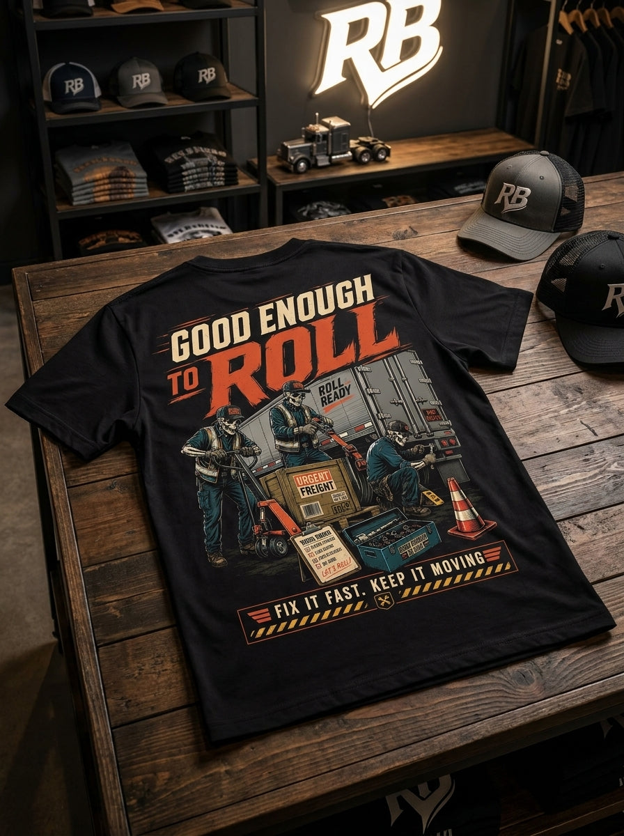 Good Enough To Roll – Tee Back
