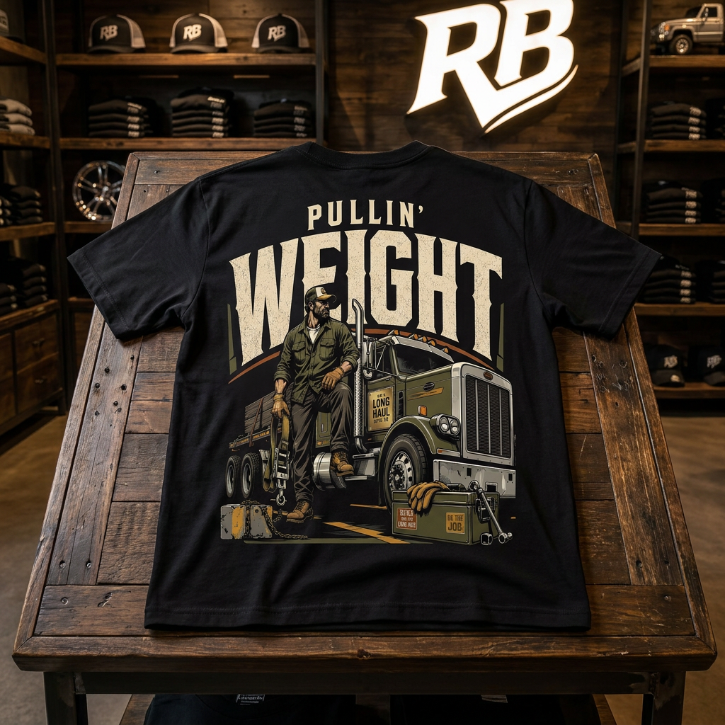 Pullin’ Weight – Tee Front Back
