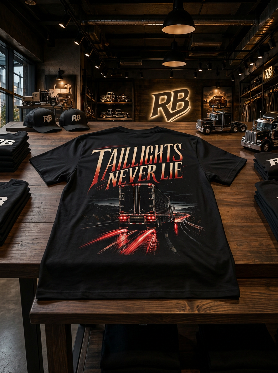 Taillights Never Lie - Tee Front Back