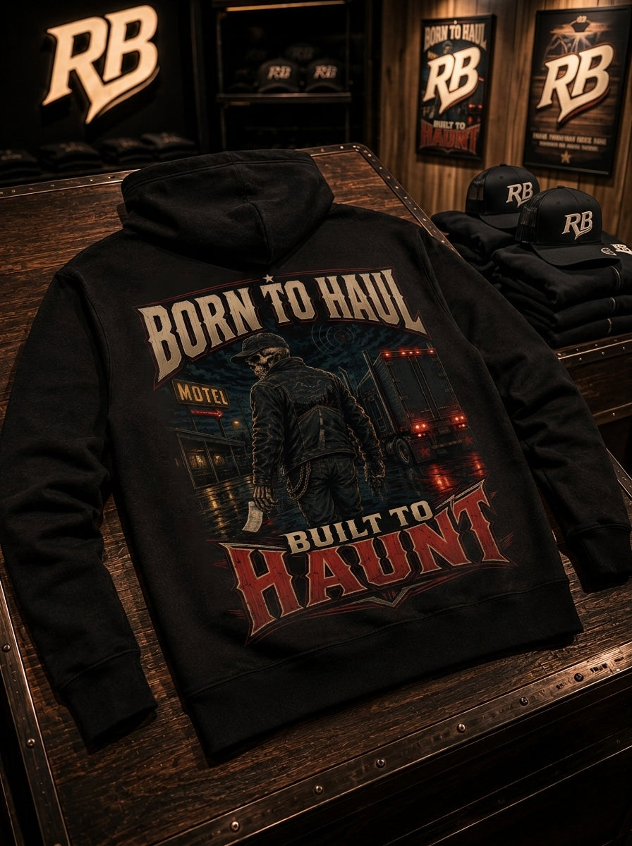 Born To Haul. Built To Haunt - Hoodie